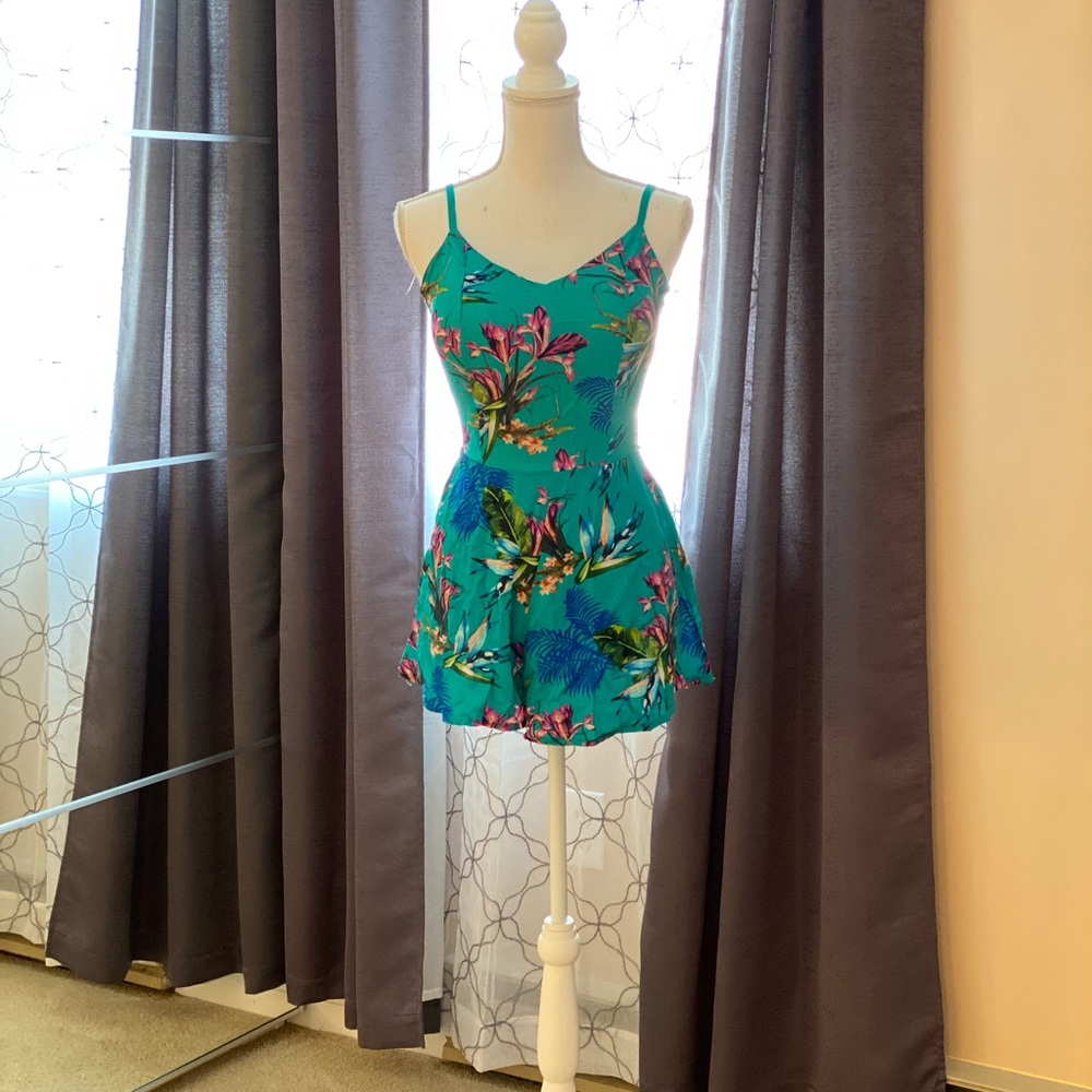 Brazilian Floral Romper - Made in Brazil